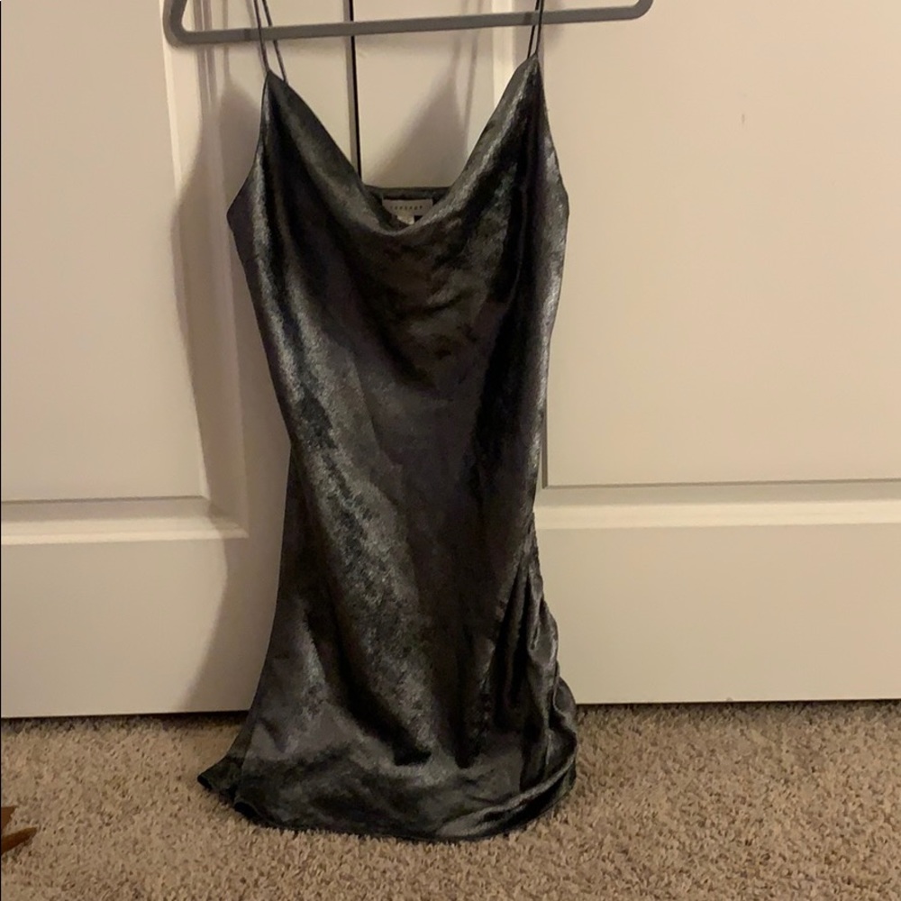 Topshop  Cowl neck dress